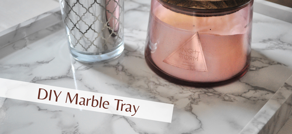 DIY Marble Tray