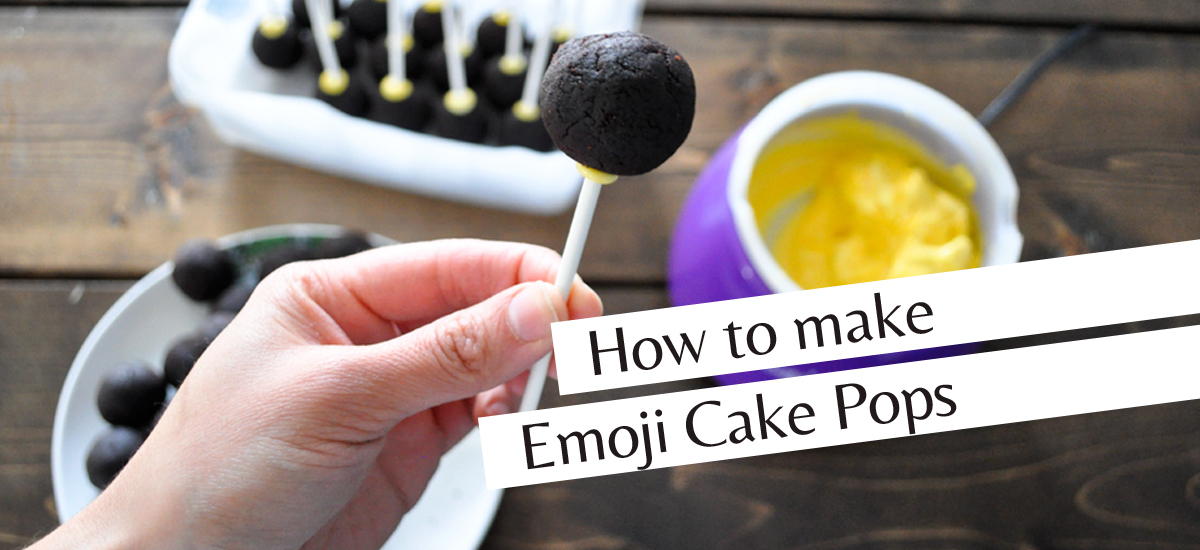 How to make Emoji Cake Pops