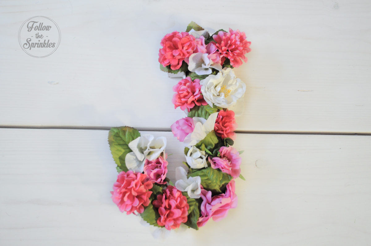 DIY Flower Letter box