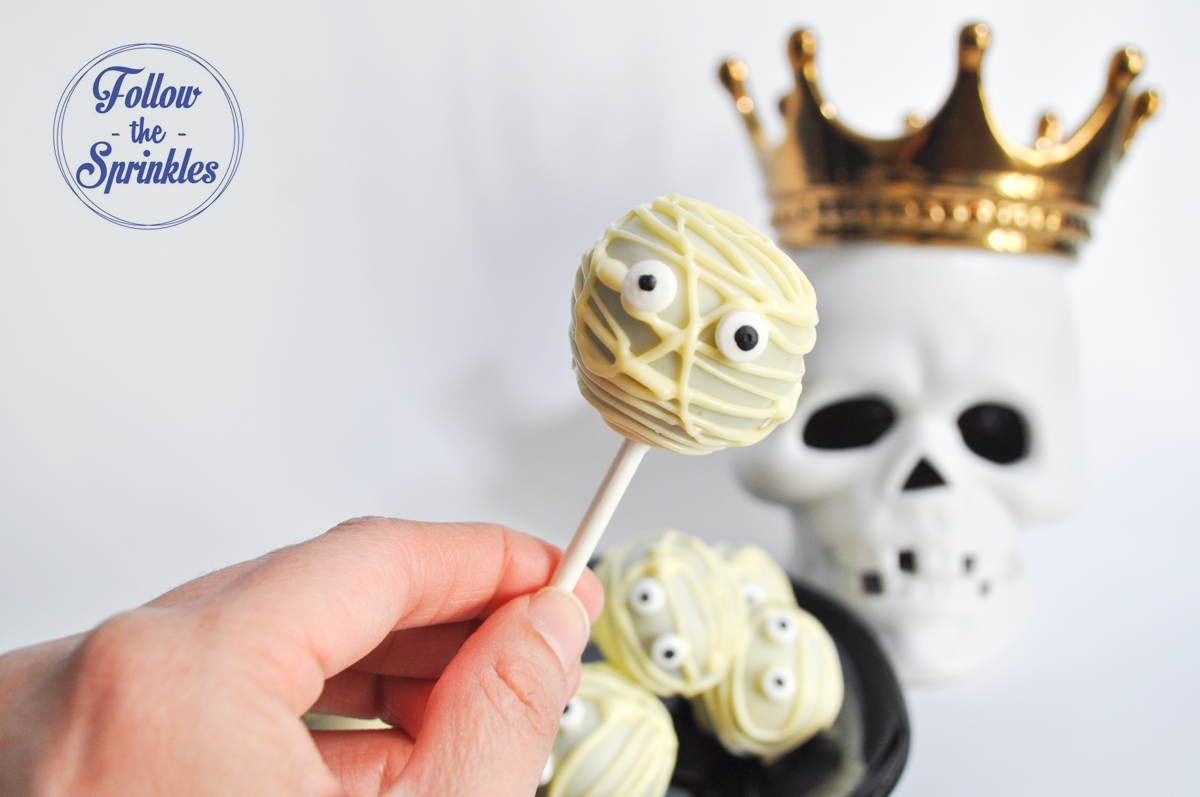 How to make – Cake Pop Mummies