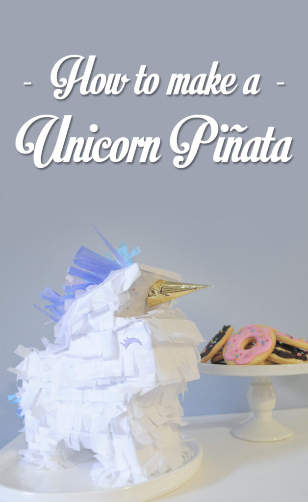 DIY piñata, DIY pinata, Unicorn pinata, unicornio, pinñata, how to make an unicorn piñata, diy pinata, tissue paper unicorn, montreal blogger, DIY party decor, easy party decor