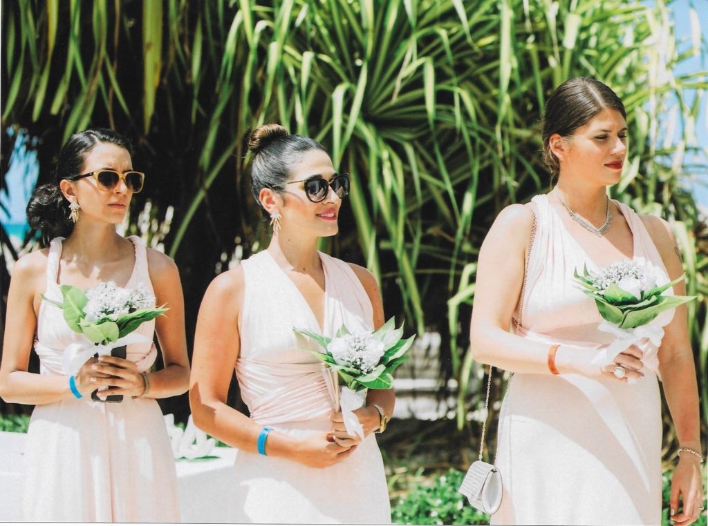 Destination wedding, bridesmaids, bavaro princess resort, Dominican republic, Bavaro princess resort Punta Cana, punta cana wedding, destination wedding canadians, canadian colombian wedding, tayvara, bridesmaids morning, how to choose your bridesmaids