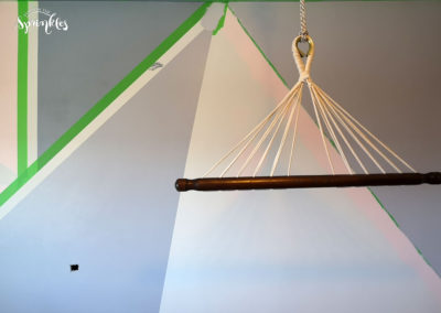 how to make your own geometric wall