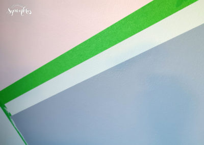 how to make your own geometric wall