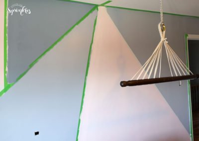 how to make your own geometric wall