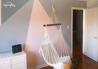 how to make your own geometric wall