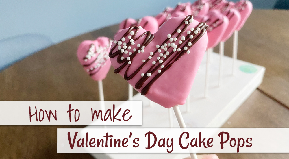 How to make Valentine’s Day Cake Pops