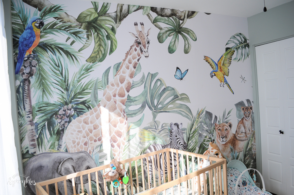 Gender Neutral Nursery jungle theme